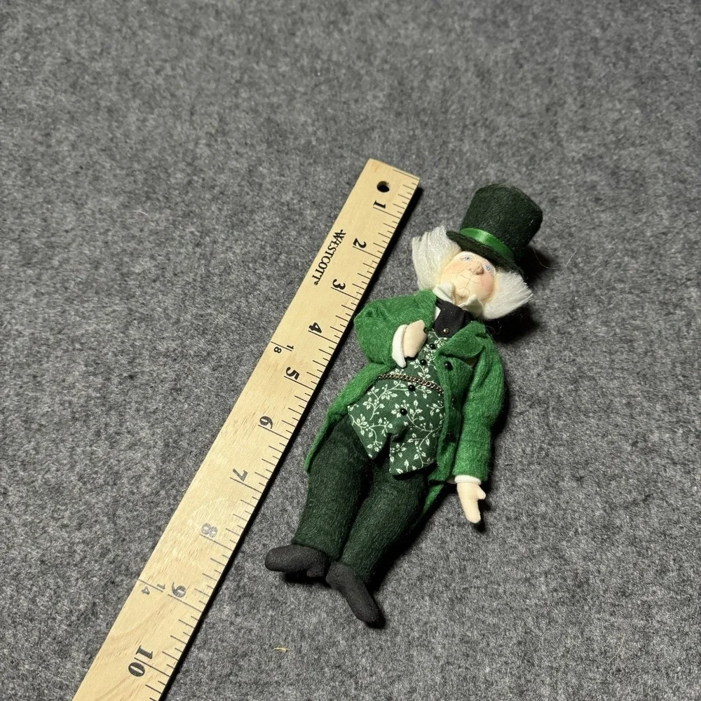 Gladys Boalt Wizard The Wizard Of‎ Oz Artisan Signed Cloth Christmas Ornament
